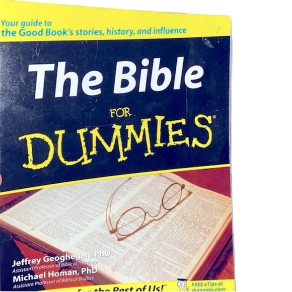The Bible for Dummies book  FREE WITH PURCHASE - Picture 1 of 16